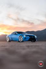 Lexus LC500 on Vossen Wheels (CG-205T) 2017 года